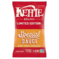 Kettle Brand Special Sauce Potato Chips Limited Edition, 7 oz