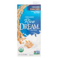 Rice Dream Organic Original Enriched Rice Drink, 32 fl oz