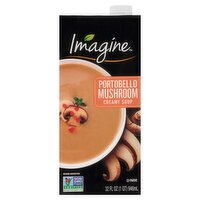 Imagine Portobello Mushroom Creamy Soup, 32 fl oz, 32 Fluid ounce