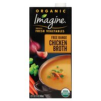 Imagine Organic Free Range Chicken Broth, 32 fl oz, 32 Fluid ounce