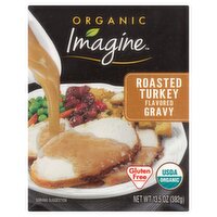 Imagine Organic Roasted Turkey Flavored Gravy, 13.5 oz, 13.5 Ounce