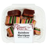 Continental Cookies Inc. Rainbow Marzipan, 12 oz