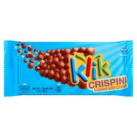 Klik Crispini Milk Chocolate with Cereal Crisps, 3 oz