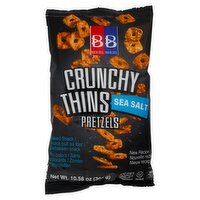 Beigel & Beigel Crunchy Thins Sea Salt Pretzels, 10.58 oz