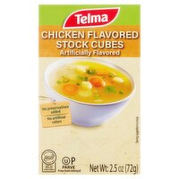 Telma Chicken Flavored Stock Cubes, 2.5 oz