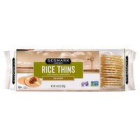 Sesmark Sesame Rice Thins Snack Crackers, 4.25 oz