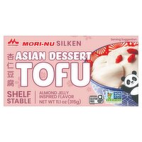 Morinaga Mori-Nu Silken Almond Jelly Inspired Flavor Asian Dessert Tofu, 11.1 oz
