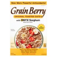 Grain Berry Original Toasted Oats with Onyx Sorghum Cereal, 12 oz