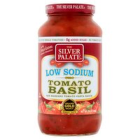 The Silver Palate Low Sodium Tomato Basil Pasta Sauce, 25 oz