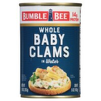 Bumble Bee Whole Baby Clams in Water, 10 oz