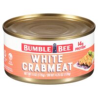 Bumble Bee White Crabmeat, 6 oz, 170 Gram