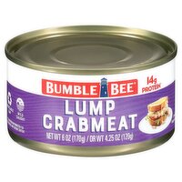 Bumble Bee Lump Crabmeat, 6 oz