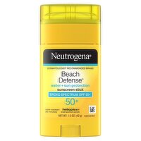 Neutrogena Beach Defense Broad Spectrum Sunscreen, SPF 50+, 1.5 oz