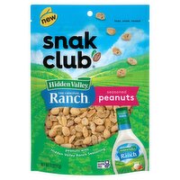 Snak Club Hidden Valley the Original Ranch Seasoned Peanuts, 11 oz