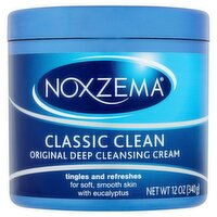 Noxzema Classic Clean Original Deep Cleansing Cream, 12 oz, 12 Ounce