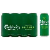 Carlsberg Danish Style Pilsner Beer, 0.9 fl oz, 12 count