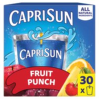 Capri Sun Fruit Punch Juice Drink, 6 fl oz, 30 count