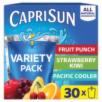 Capri Sun Juice Drink Blend Variety Pack, 6 fl oz, 30 count