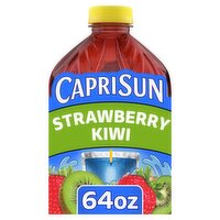 Capri Sun Strawberry Kiwi Flavored Juice Drink Blend, 64 fl oz