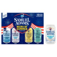 Samuel Adams Beers of Summer Variety Pack, 12 fl oz, 12 count