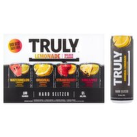 Truly Lemonade Hard Seltzer, 12 fl oz, 12 count