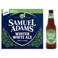 Samuel Adams Winter White Ale, 12 fl oz, 12 count
