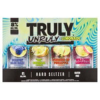 Truly Unruly Lemonade Hard Seltzer, 12 fl oz, 12 count