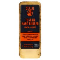 Cello Tuscan Hand-Rubbed Fontal Cheese, 5 oz