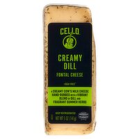 Cello Creamy Dill Fontal Cheese, 5 oz