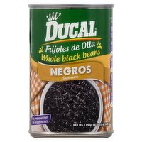 Ducal Whole Black Beans, 15 oz