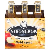 Strongbow Gold Apple Hard Ciders, 11.2 fl oz, 6 count