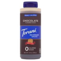 Torani Zero Calorie Chocolate Flavored Beverage Sauce, 12.8 oz