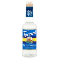 Torani Sugar Free Salted Vanilla Syrup, 12.7 fl oz