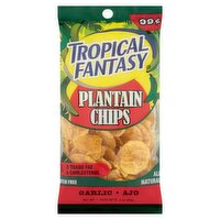 Tropical Fantasy Garlic Plantain Chips, 3 oz