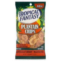 Tropical Fantasy Plantain Chips, 3 oz