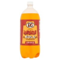 DG Genuine Jamaican Kola Champagne Soda, 2 liter