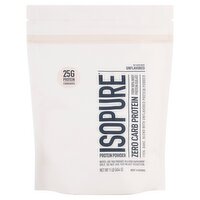 Isopure Unflavored Zero Carb Protein Powder, 1 lb