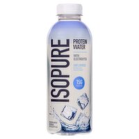 Isopure Unflavored Protein Water Beverage, 20 fl oz