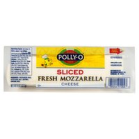 Polly-O Sliced Fresh Mozzarella Cheese, 8 oz