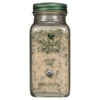 Simply Organic Garlic Salt, 4.70 oz, 4.7 Ounce