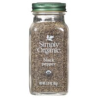 Simply Organic Black Pepper, 2.31 oz, 2.31 Ounce