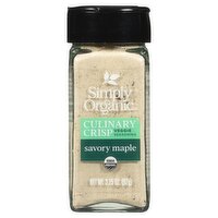 Simply Organic Savory Maple Culinary Crisp Veggie Seasoning, 3.25 oz