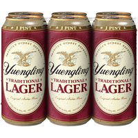 Yuengling Light Lager Beer - 6 Pack, 96 fl oz, 96 Fluid ounce