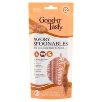 Good 'n' Tasty Savory Spoonables Treats for Cats, 6 count, 2.9 oz, 2.9 Ounce