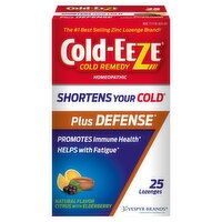 Cold-Eeze Natural Flavor Citrus with Elderberry Lozenges, 25 count