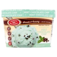 Klein's Real Kosher Mint Chocolate Chip Non-Dairy Frozen Dessert, 56 oz