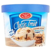 Klein's Real Kosher Classic Treat Cookie Dough Premium Ice Cream, 56 oz