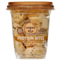 Cookies-n-Milk Caramel Almond with Sea Salt Protein Bites, 6 oz