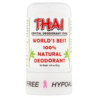 Thai Crystal Deodorant Stick, 4.25 oz