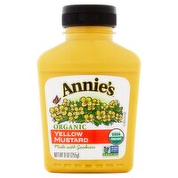 Annie's Organic Yellow Mustard, 9 oz